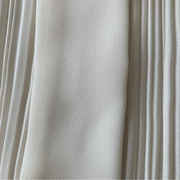 VTG Laura & Jayme Semi Sheer Blouse-  Pleated Dress Shirt Sz(8) - Picture 11 of 13